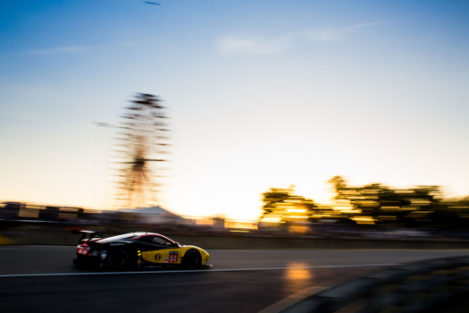 Le Mans: Les équipes ELMS en tête de la catégorie GTE Am après 8h de course
