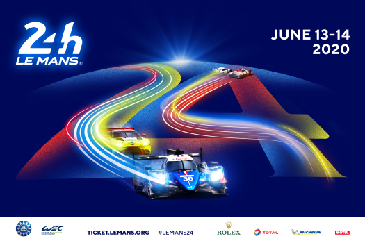 The poster for the 2020 24 Hours of Le Mans is out