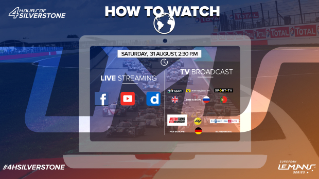 Les 4 Heures de Silverstone à suivre sur tous les écrans