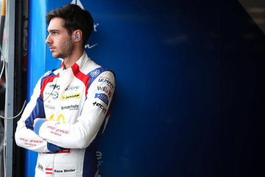 Le Mans: video interview with Rene Binder (Panis Barthez Competition)