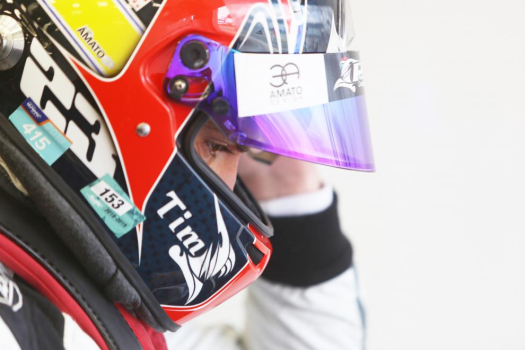 Timothé Buret at the helm of a second Panis-Barthez Competition Ligier JS P217 car