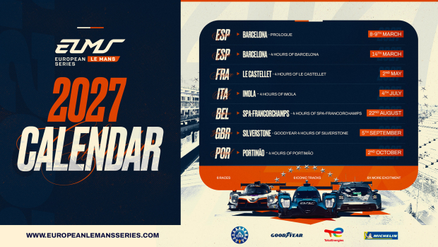 Six-Race Calendar and Early Start for Exciting 2027 ELMS Season