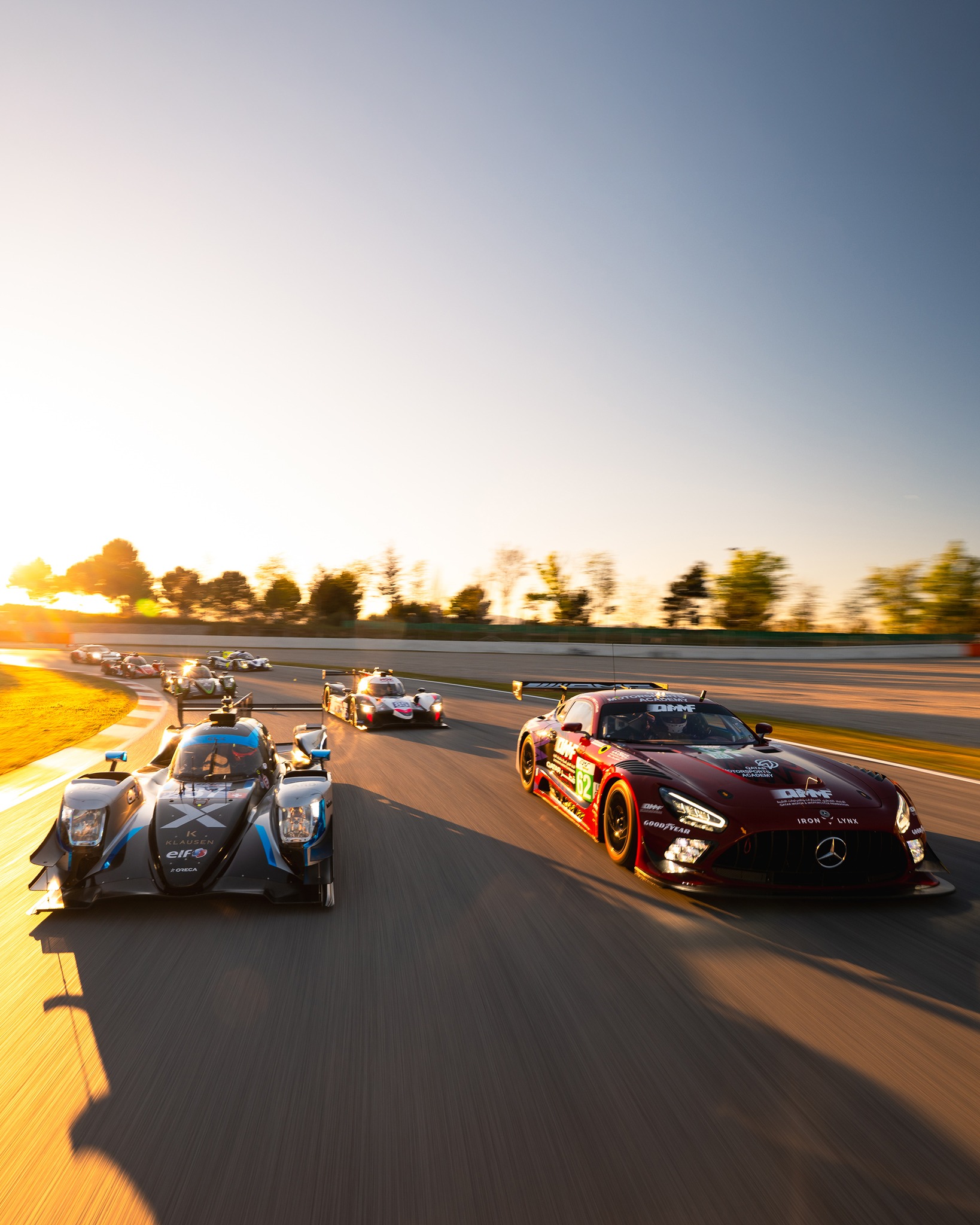 Lights out. The 2026 ELMS starts here and now. 💥 As the sun sets over Barcelona, the grid is set: dr