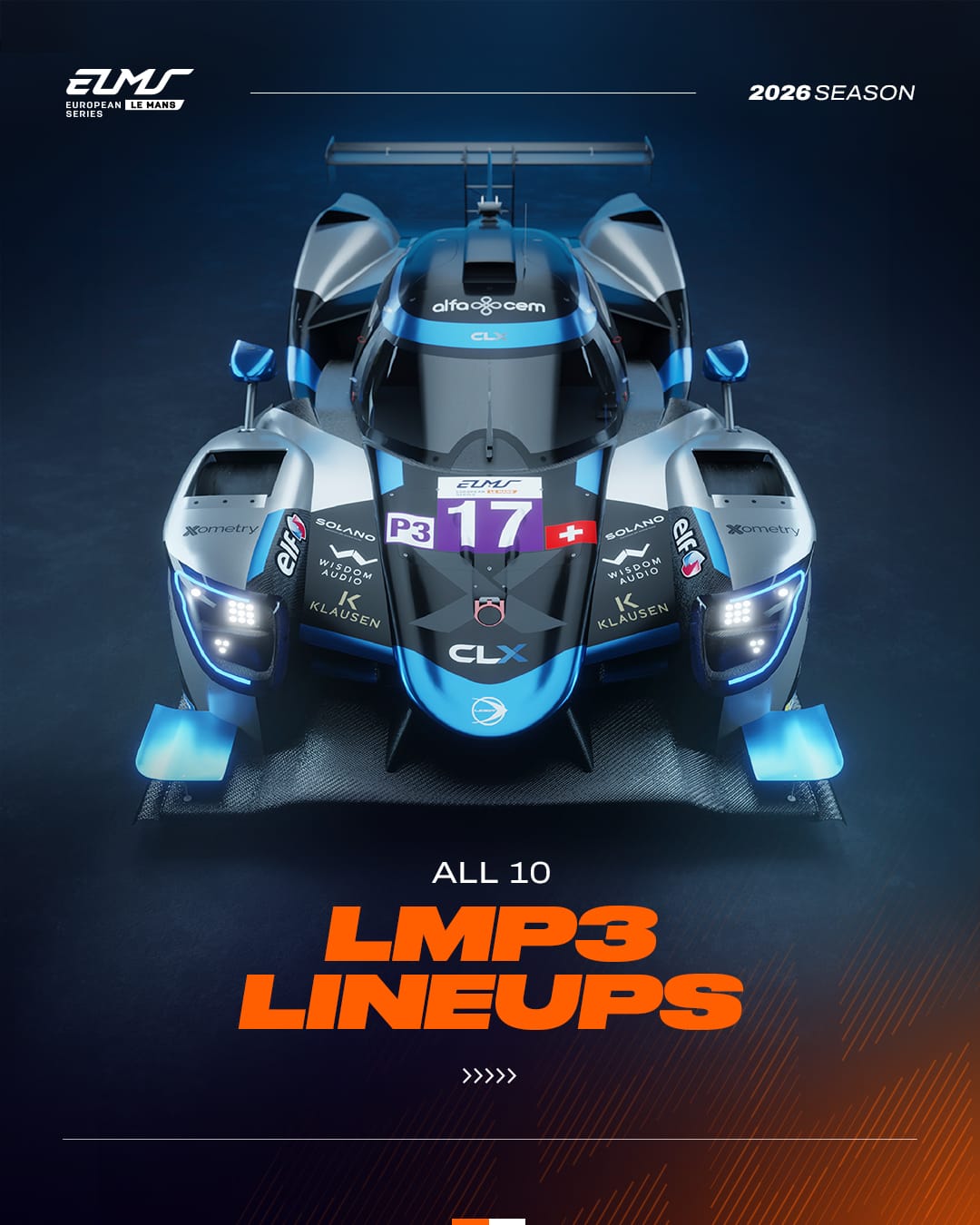 Make some room for our next young stars because the LMP3 grid is full of them. ✨ With 10 cars on the