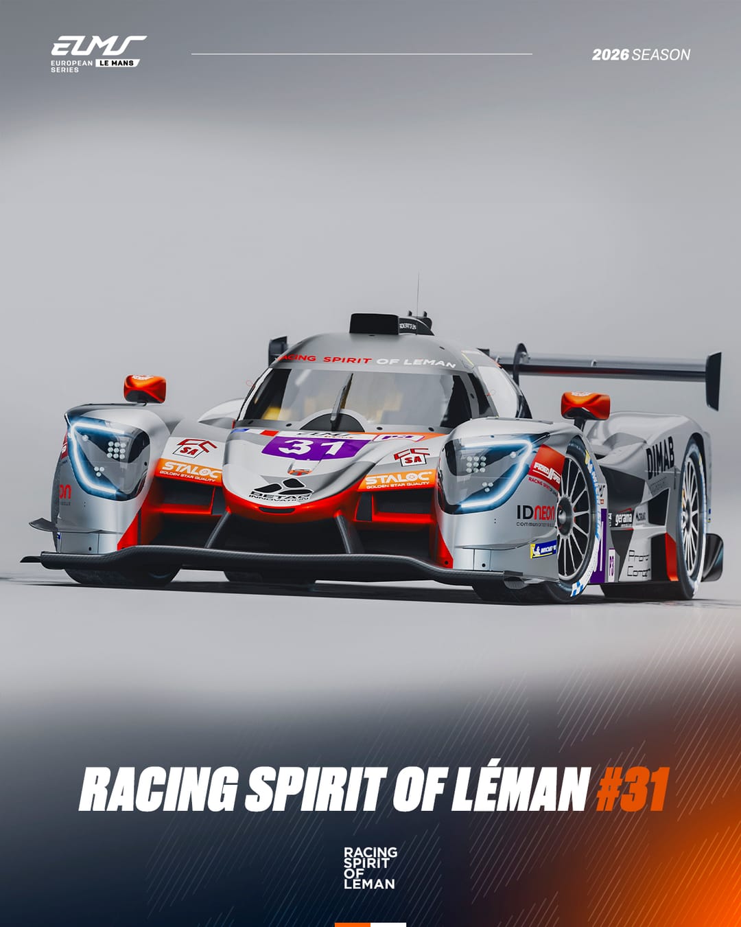 @racingspiritofleman reveal the colours of the No.31 Ligier JS P325. ✨ A brand-new trio takes the wh