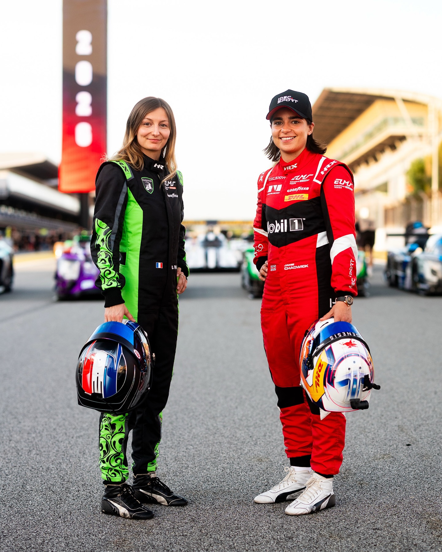 @dorianepin vs. @jamiechadwick - the showdown we’ve all been waiting for. ⚔️ Three-time W Series cha