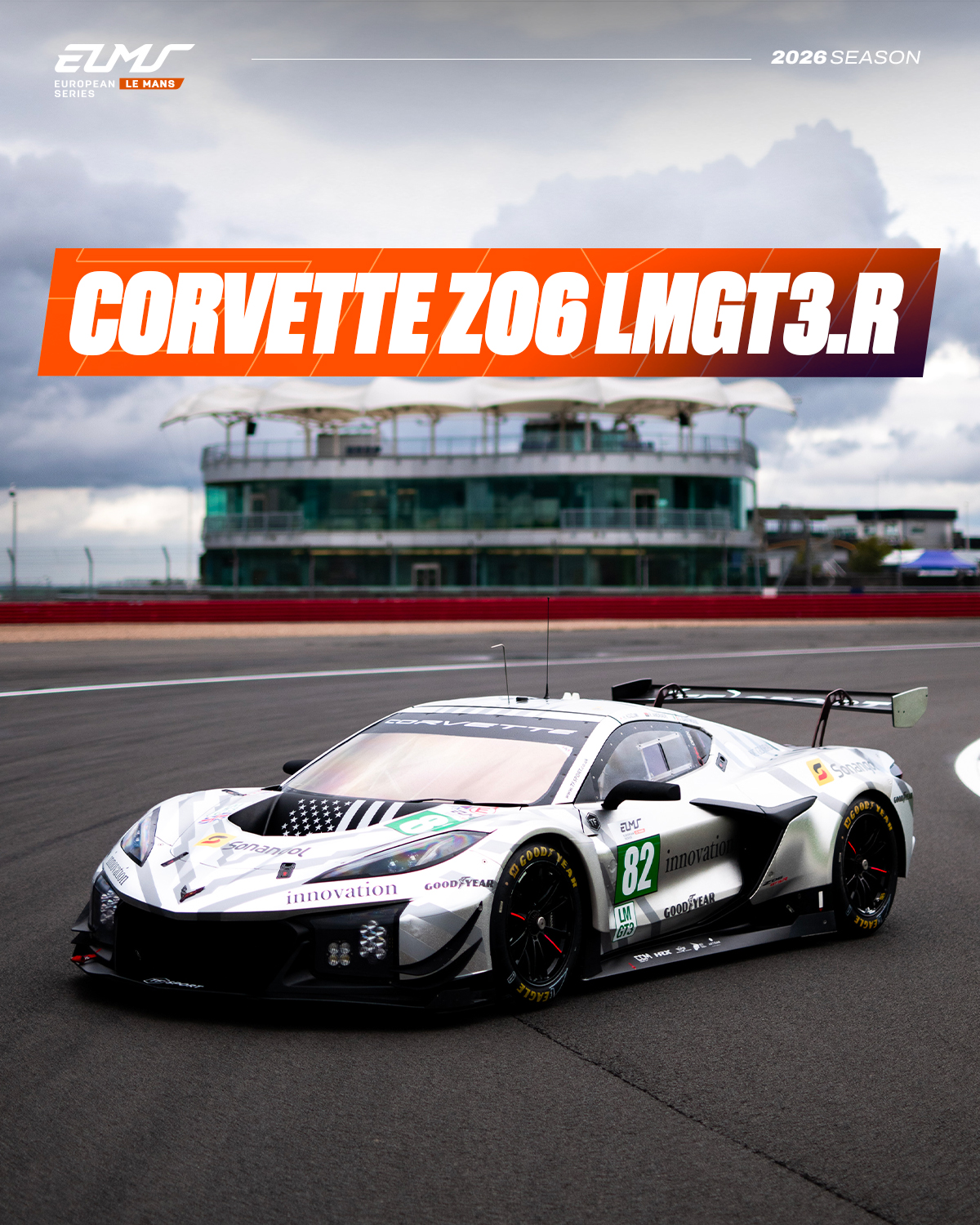 The ‘Vette is back to defend its crown in 2026. After making its ELMS debut in 2025, the Chevrolet C