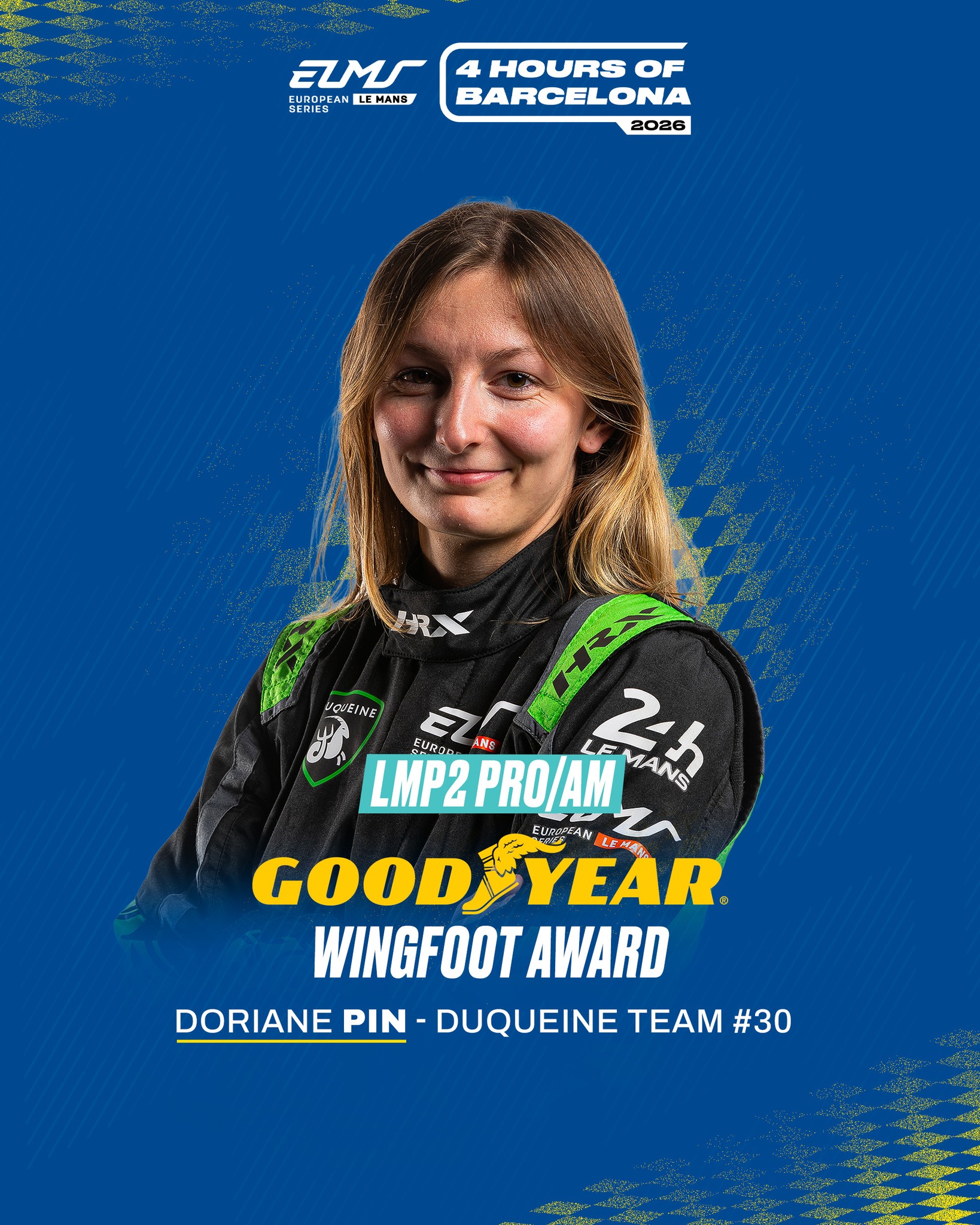 The power was in your hands #ELMS fans 🤲 Your Goodyear Wingfoot Drivers over the #4HBarcelona weeken