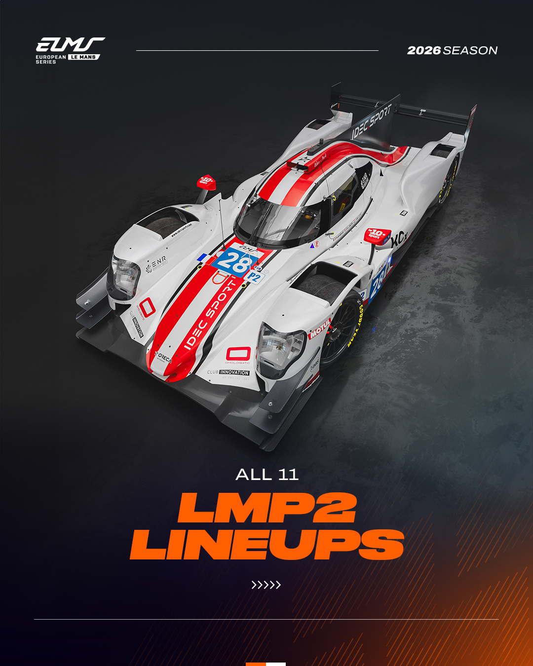 The fight for the LMP2 European title is on! 🏆 11 crews. 6 rounds. One champion to crown. The battle