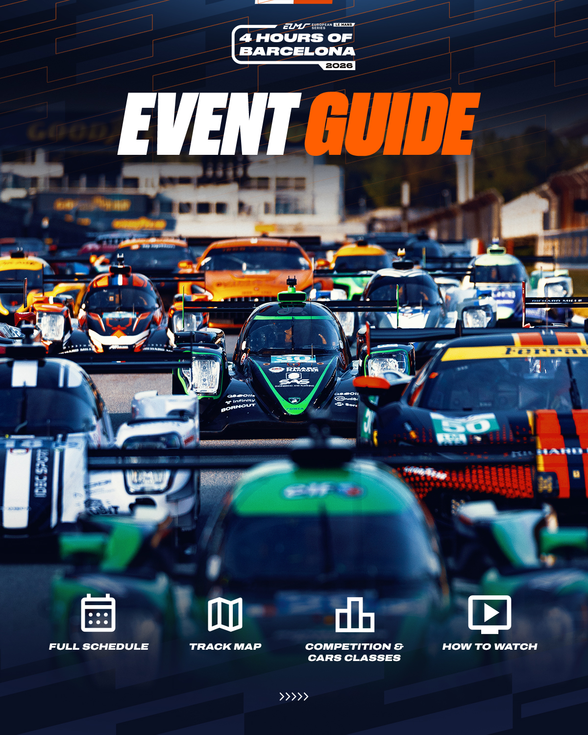 Coming to Circuit de Barcelona-Catalunya for the #ELMS opener this weekend? Great choice. 😉 Here’s a